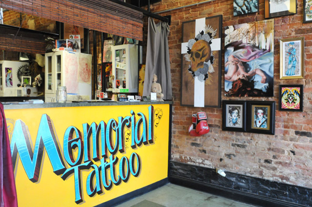 Memorial Tattoo Atlanta - now closed