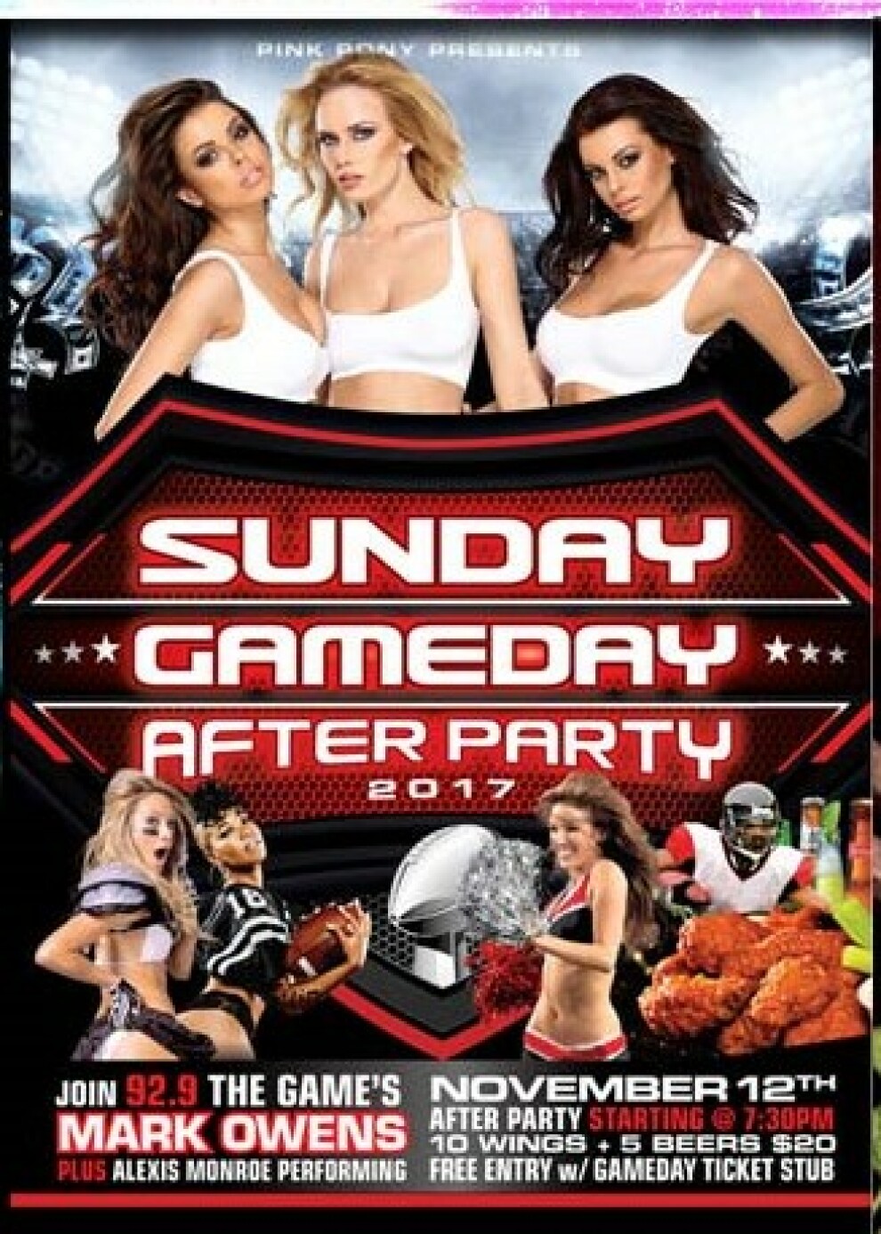 Sunday Gameday After Party