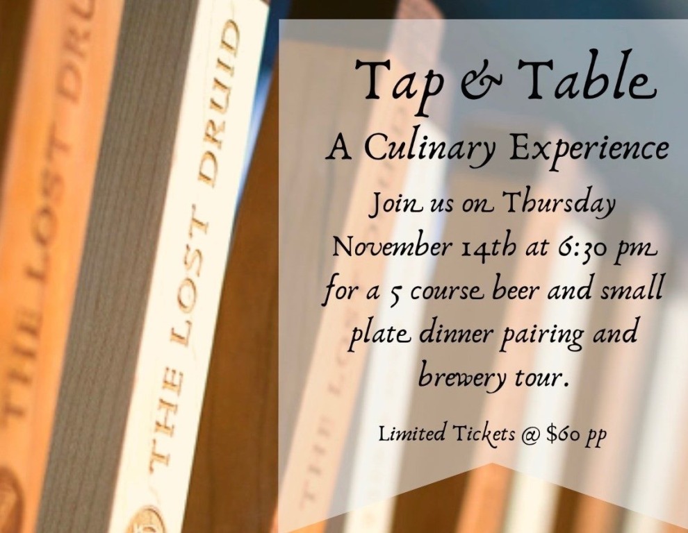LD Tap Table Flyer