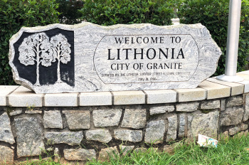Lithonia Georgia Welcome Sign