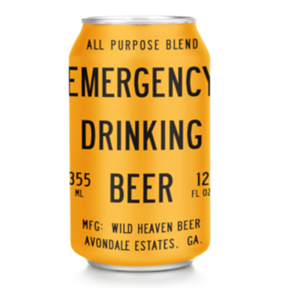 Emergency Drinking Beer From Wild Heaven