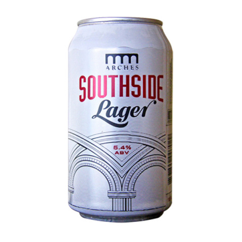 Southside Lager From Arches Brewing Company