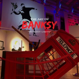 Banksy With Logo