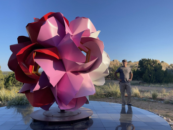 SCENTS OF SINCERITY: Origami artistry blossoming at Atlanta Botanical Garden until October.
Photo Credit: Danny Flanders/Atlanta Botanical Garden